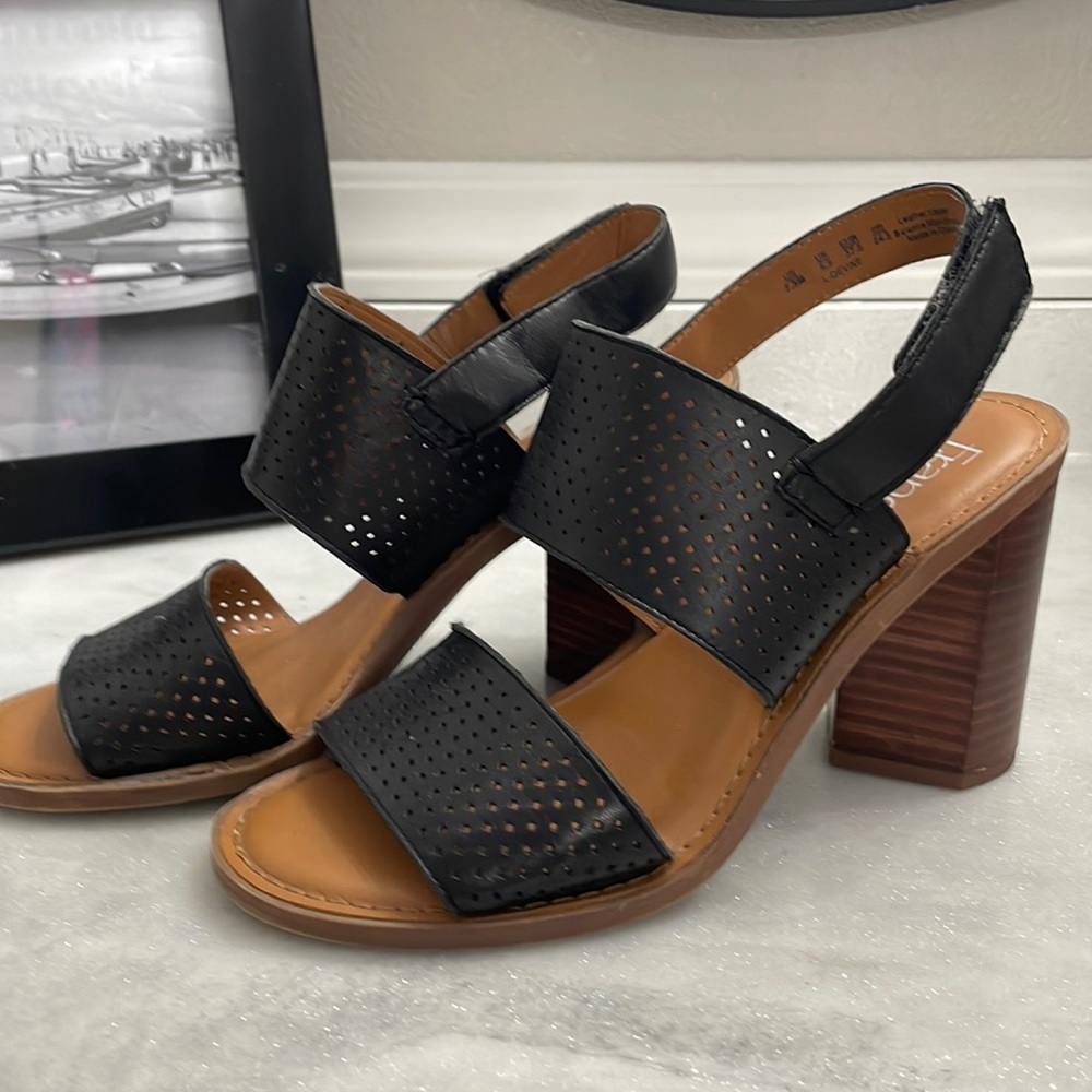 Franco Sarto- Devine Block Heel Sandal- size 7.5